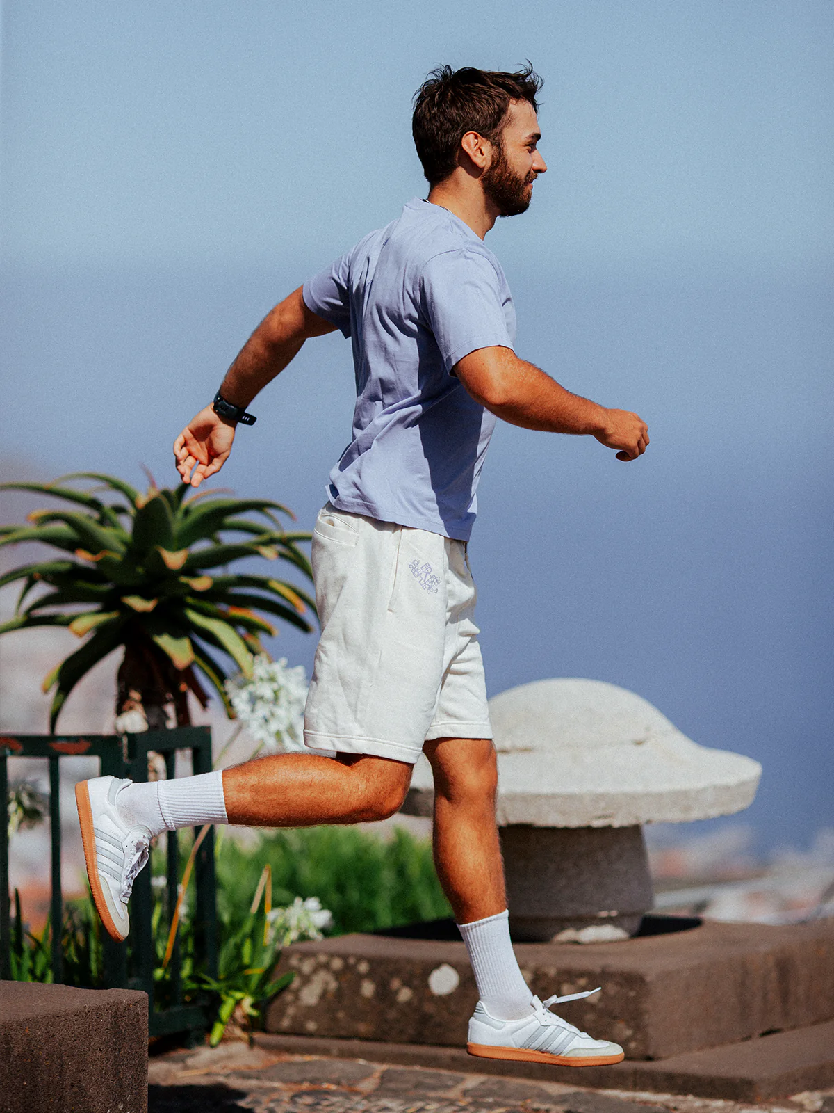 Short Jogger - Tolkin - Blossom Shorts (Beige) - Image 4