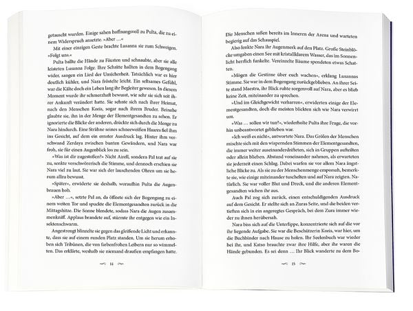 Buch - Liza Grimm - Feuerlilie Asche spendet Leben - Signierte Edition - Image 6