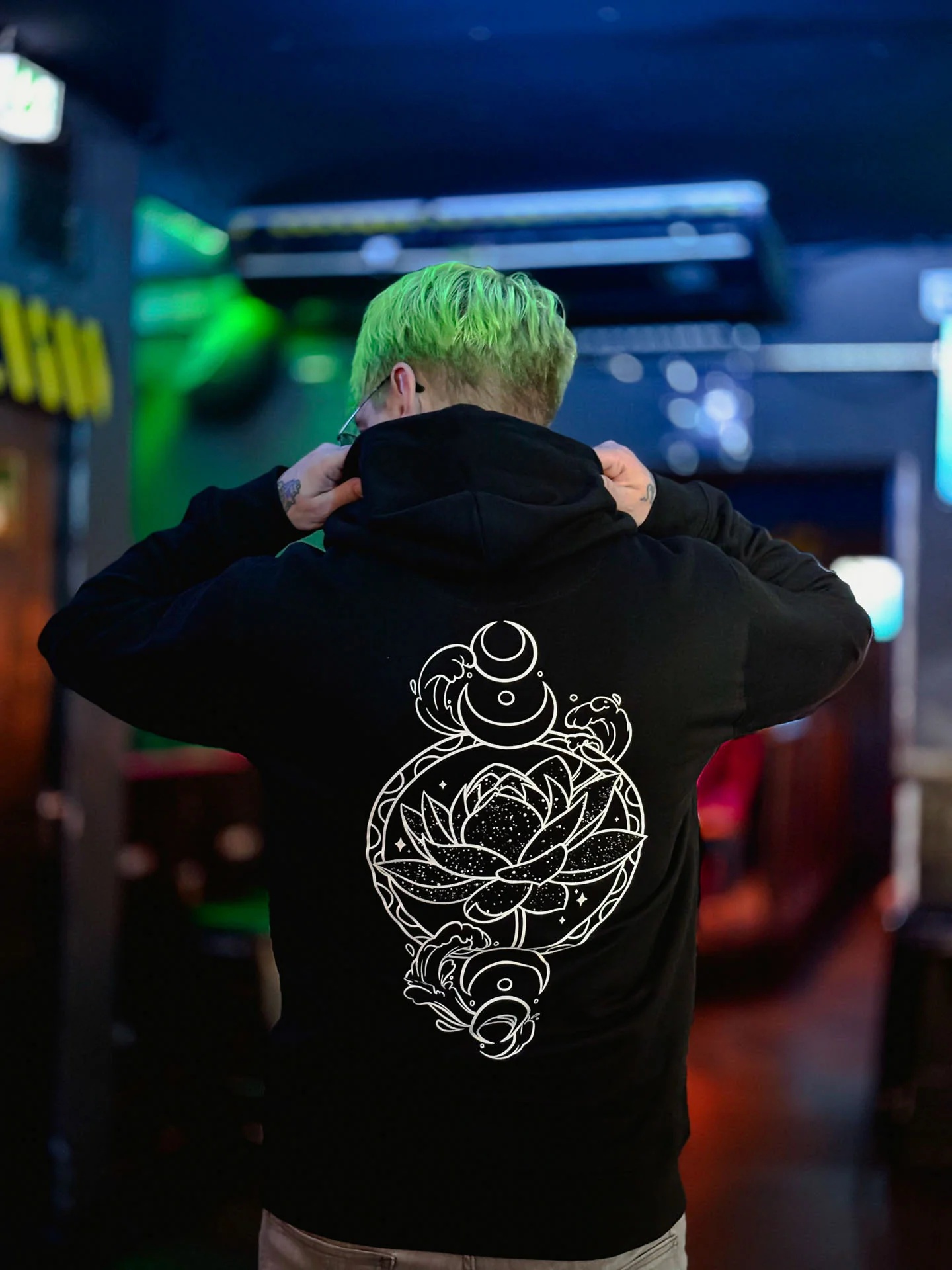 Hoodie - Liza Grimm - Eislotus - Image 3