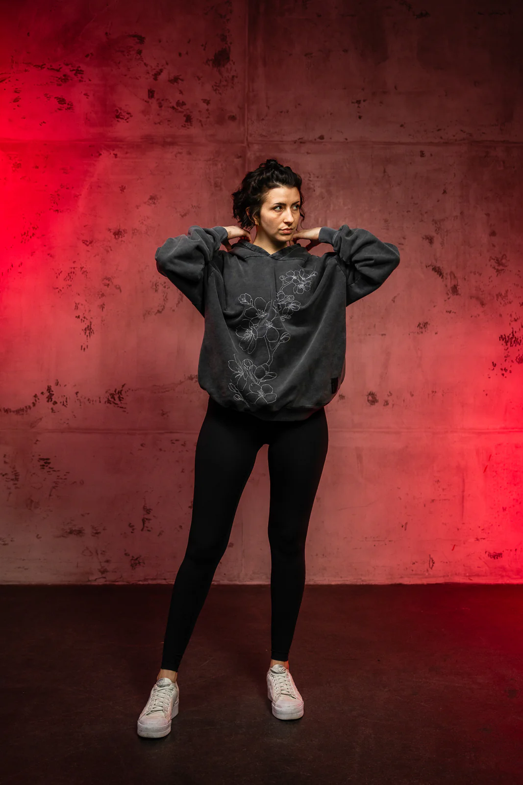 Oversized Hoodie - Pandorya - Sakura Collection 🌸 - Image 3