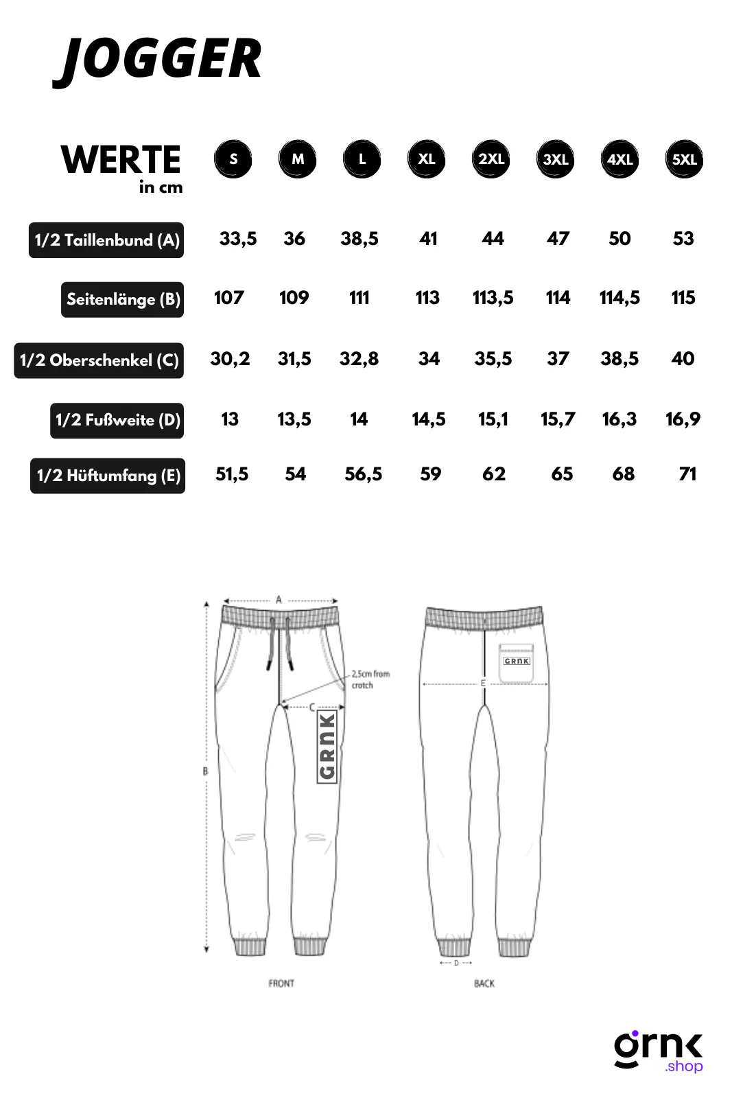 Sweat Pants - Signature Kollektion (Black) - Image 9